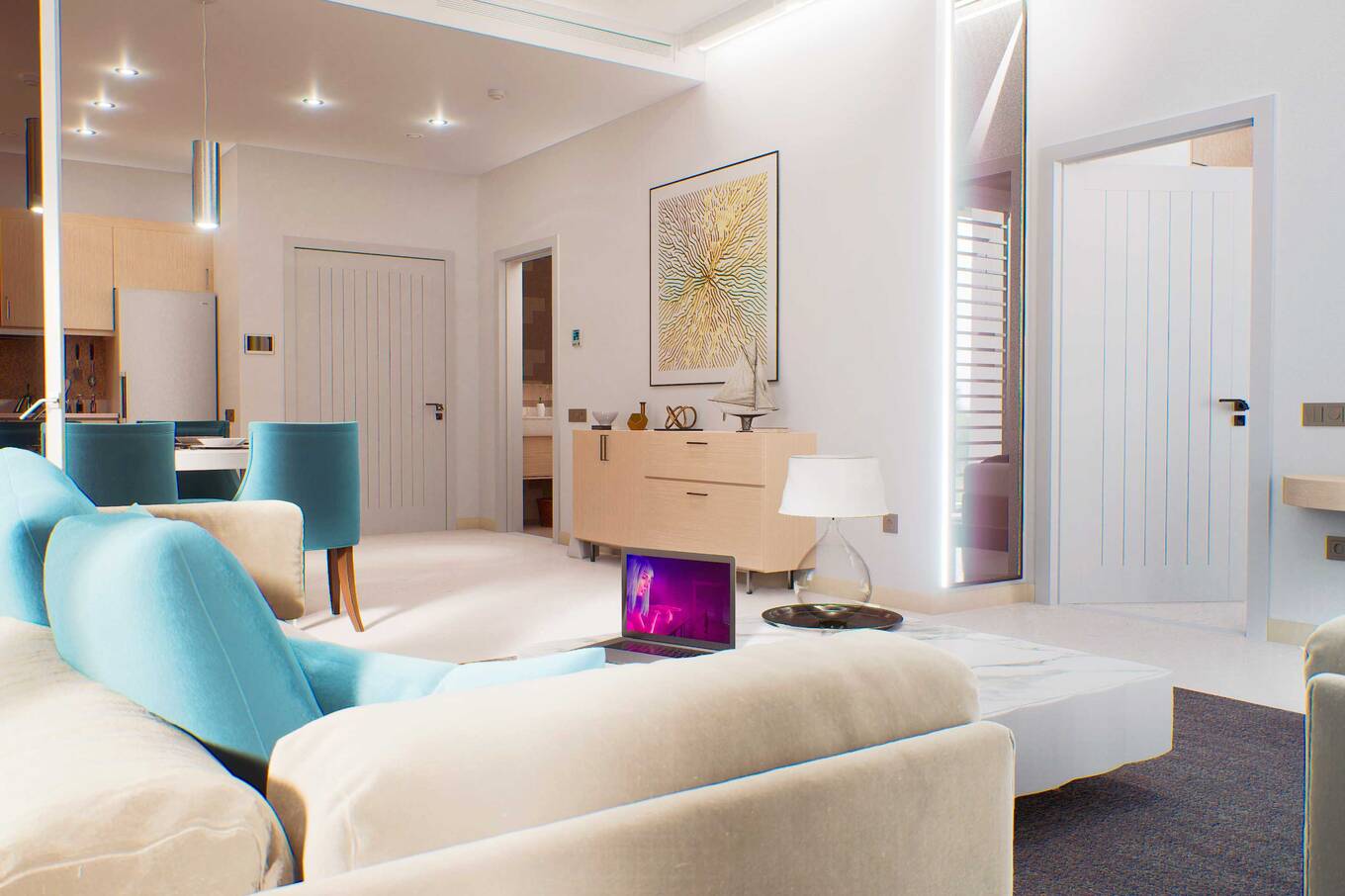 Apartment with 3 bedrooms in Jumeirah Lakes Towers, Dubai
